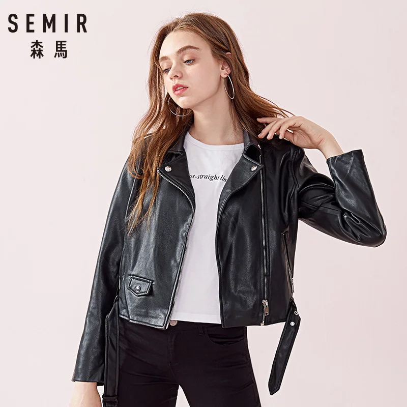 SEMIR Женская куртка с капюшоном принтом женская на молнии верхняя ветровка