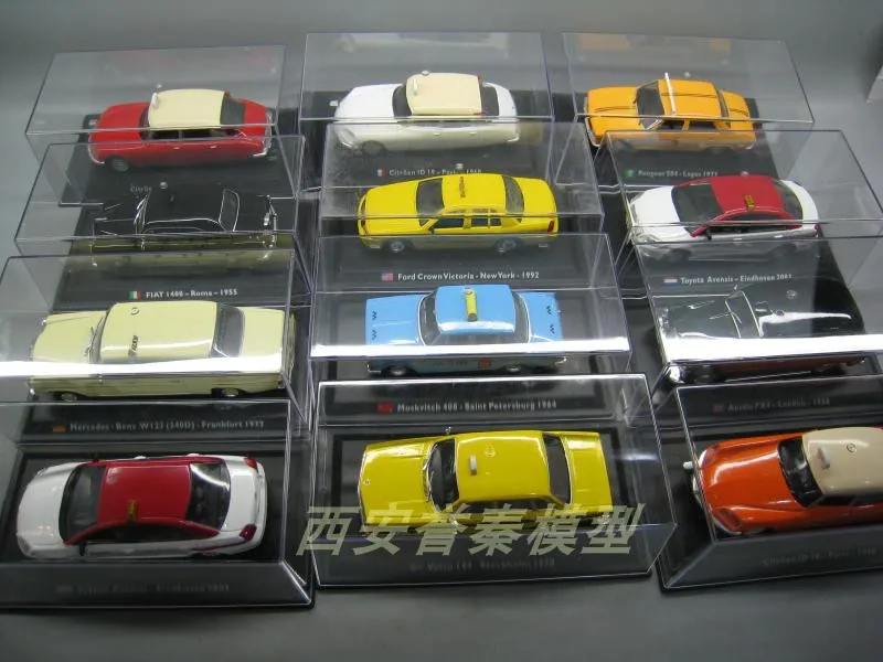 Leo 1:43 MB peugeot Fiat TOYOTA Ford Citroen такси серии сплав модель автомобиля литья под давлением металлические игрушки подарок на день рождения для детей мальчик