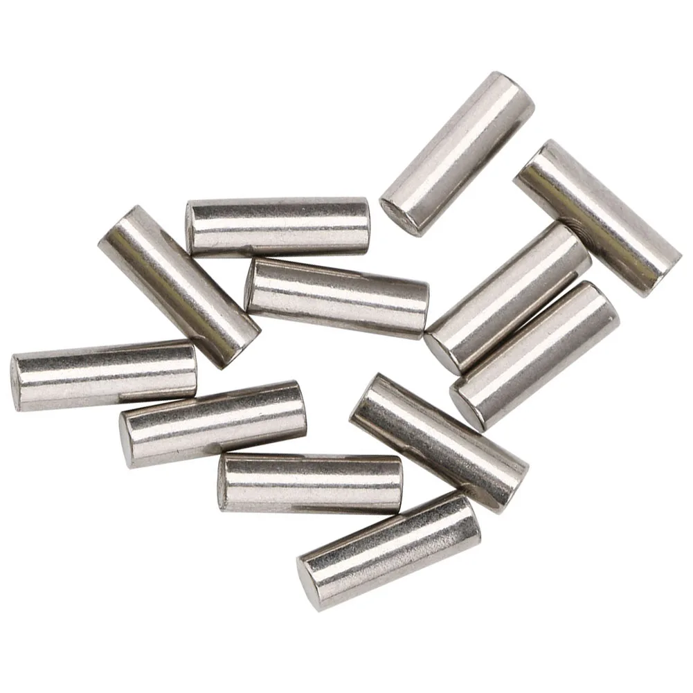 12pcs Electric Guitar Humbucker Pickup Metal Pole Slug Unmagnetized Rods 18mm/15mm Length 5mm Diameter | Спорт и развлечения