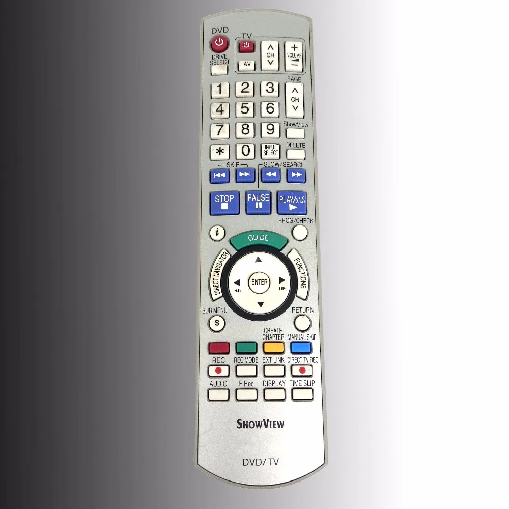 

Used-Scratc Original for Panasonic DVD/TV Remote control EUR7659YMO EUR7659YM0 for DRM-EX75 DRM-EX85 Fernbedienung