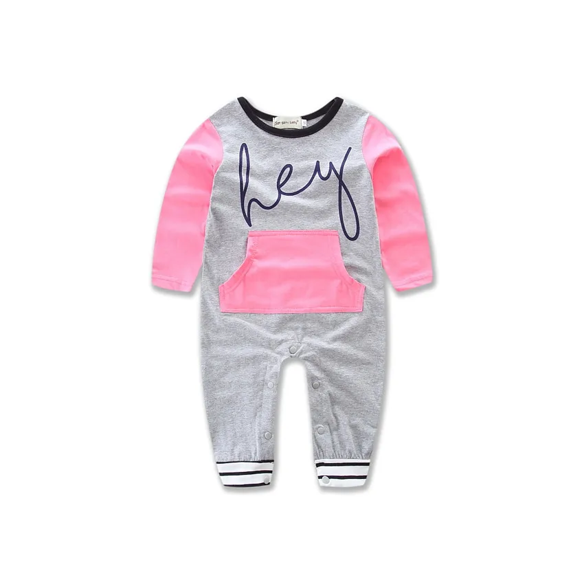 Ins/Лидер продаж Детский комбинезон сезон осень зима Одежда для новорожденных в