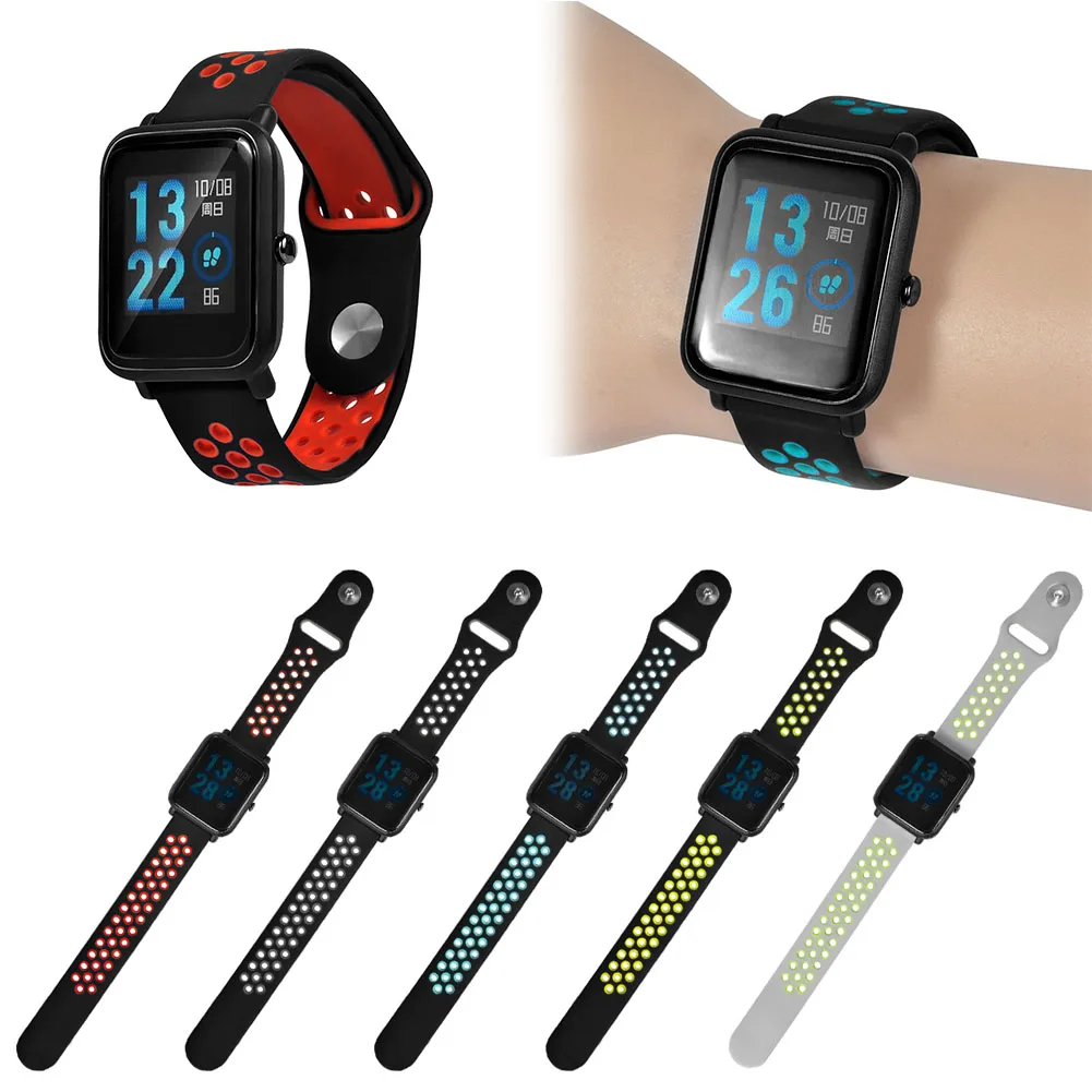 Новые горячие часы ремешок замена силиконовый для Xiaomi Huami Amazfit Youth Edition