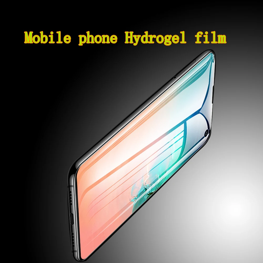 10 pcs a lot Full Cover Soft Hydrogel Film For Samsung S9 S10 S10E S10 plus Note10 A60 Screen Protector
