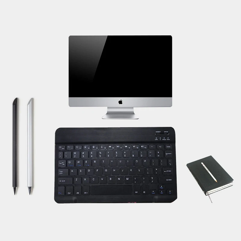 Мини Bluetooth клавиатура ультратонкая Беспроводная для iPad планшета Android смартфона