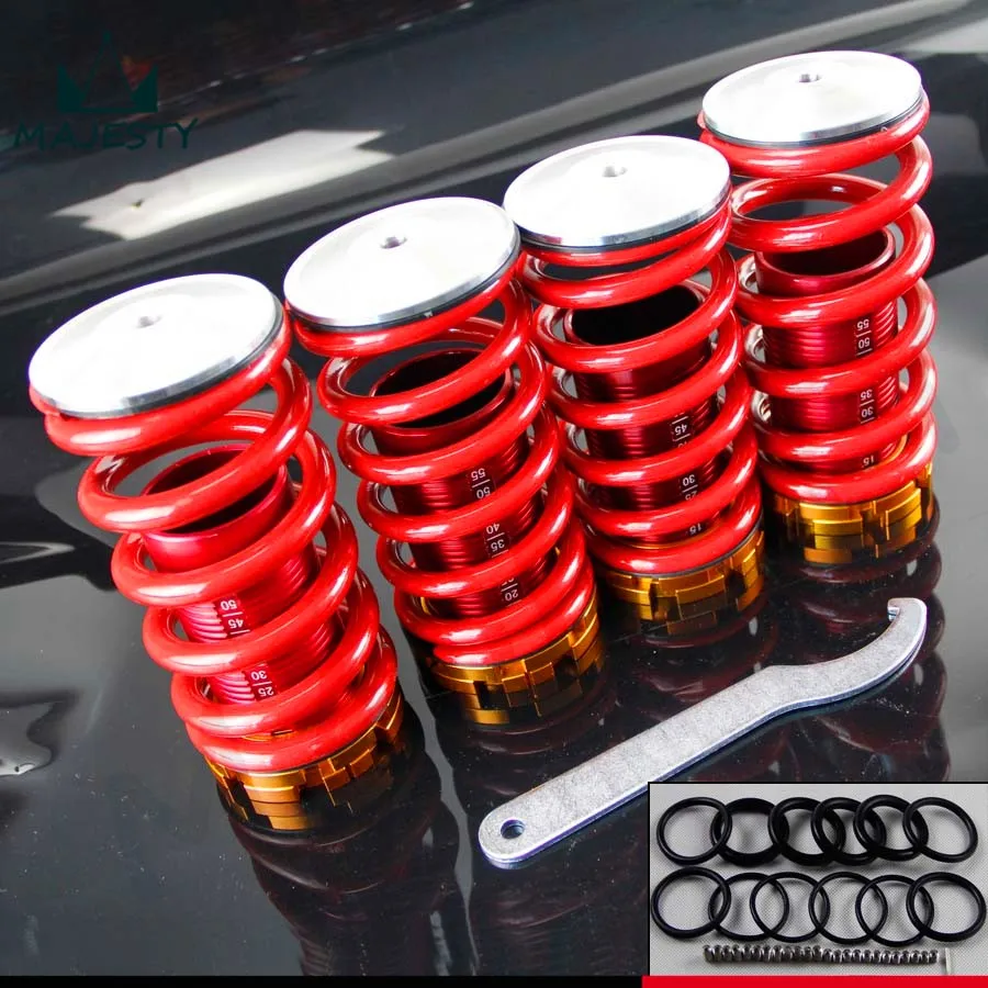 Алюминиевые чешуйчатые подвесные пружины Coilover для H * onda C ivic 88 00|springs coilovers|spring