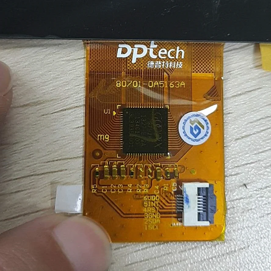 Черный 10 1 дюймов P/N 80701 0A5163A емкостный сенсорный экран панель Ремонт Запасные