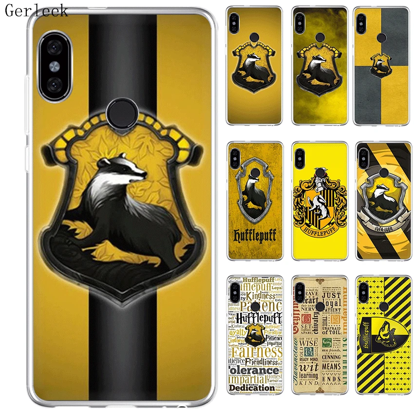 Чехол Desxz Hogwarts Hufflepuff для Xiaomi Redmi Note 6 7 3 Pro 4 4X 5 5A чехол сумка|Чехлы-накладки| |