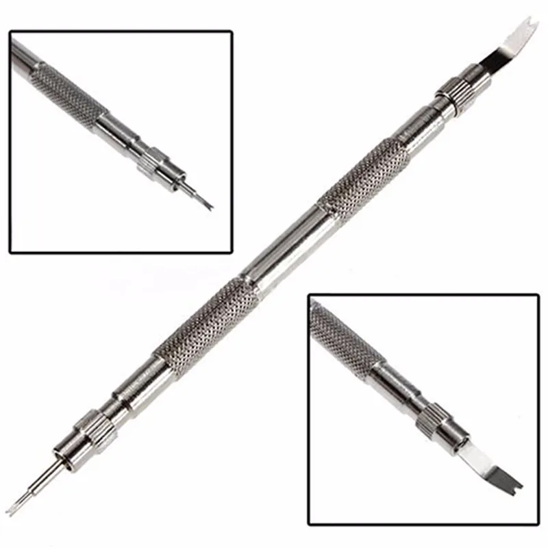 Watchband Strap Repair Tools Stainless Steel Metal Spring Case Opener Link Pin Remover Repair Tool Watch Accessories