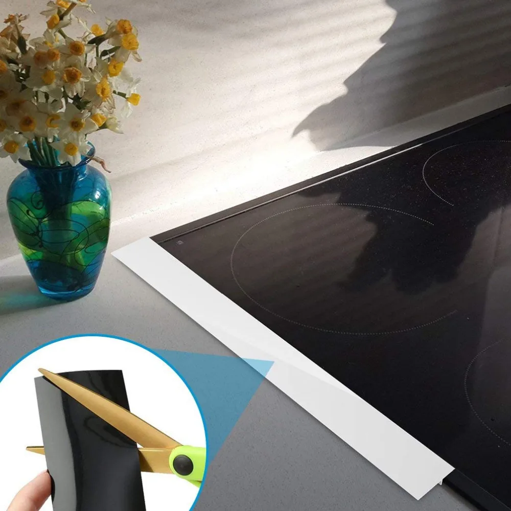 Набор из 2 кухонных силиконовых плит крышка зазора термостойкие широкие и