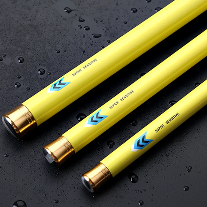 Карбоновое спиннинговое рыболовное удилище для воды путешествий 2 7 м Золотая