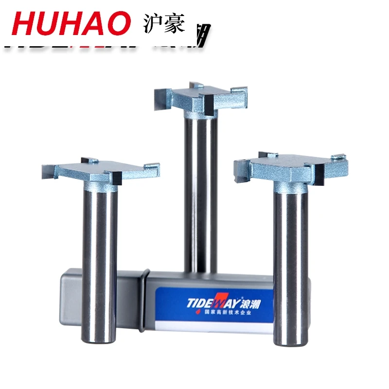 

4T "T" type 1/2 Shank 1/2*36*3H Router Bits T type slotting cutter Bit for woodworking Tungsten Carbide Tideway 4000