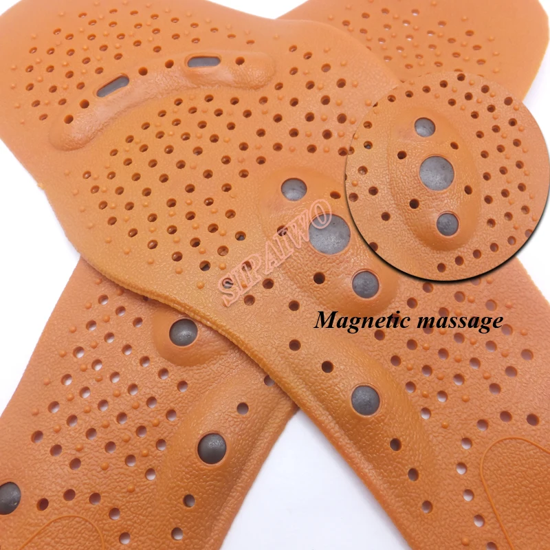 2 пары магнитной терапии магнит для здоровья массажные стельки ног мужчин и