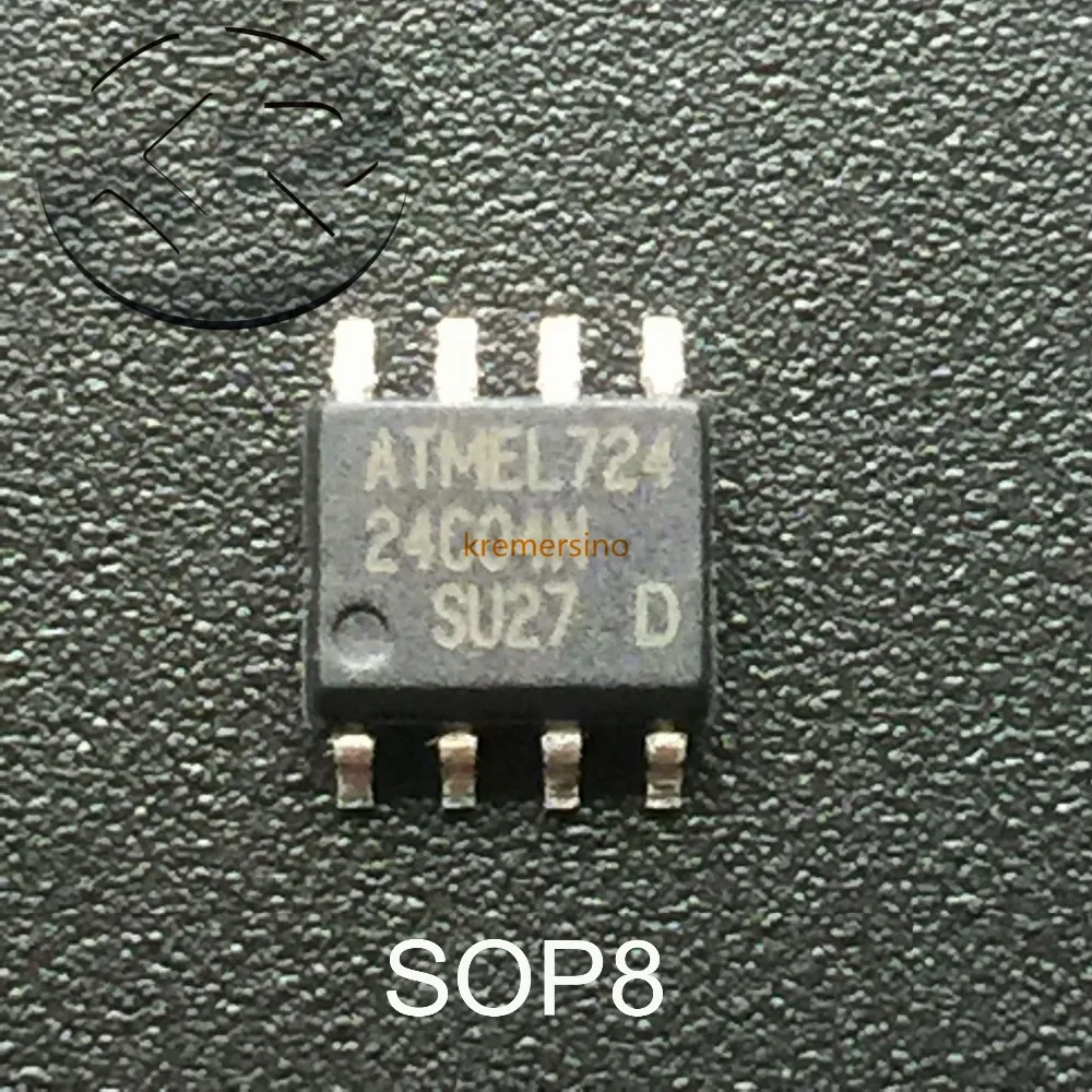 

5PCS EPROM 24C04 memory chip erasable programmable read EPROM 24C04 SOP8