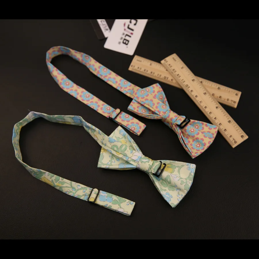 Хлопчатобумажный галстук бабочка с цветами новинка 2017 модные мужские галстуки