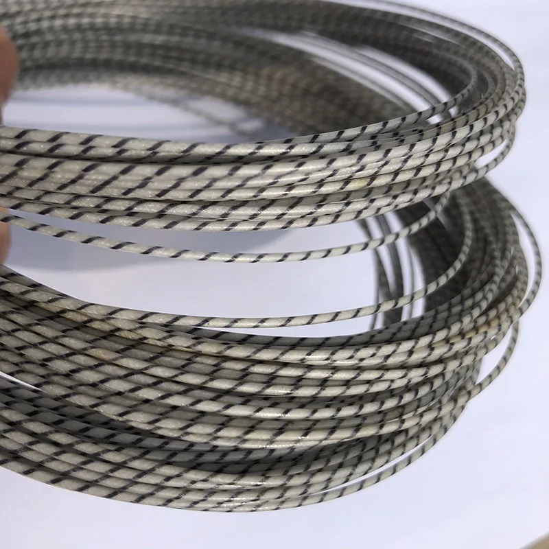 

50pcs Wholesales ZARSIA Tennis nylon strings multifilament elastic tennis woven string 12M composite filament tennis strings