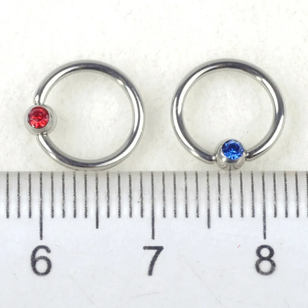 Кольцо для пирсинга из нержавеющей стали 5 шт.|body piercing jewelry|body jewelry wholesalepiercing |