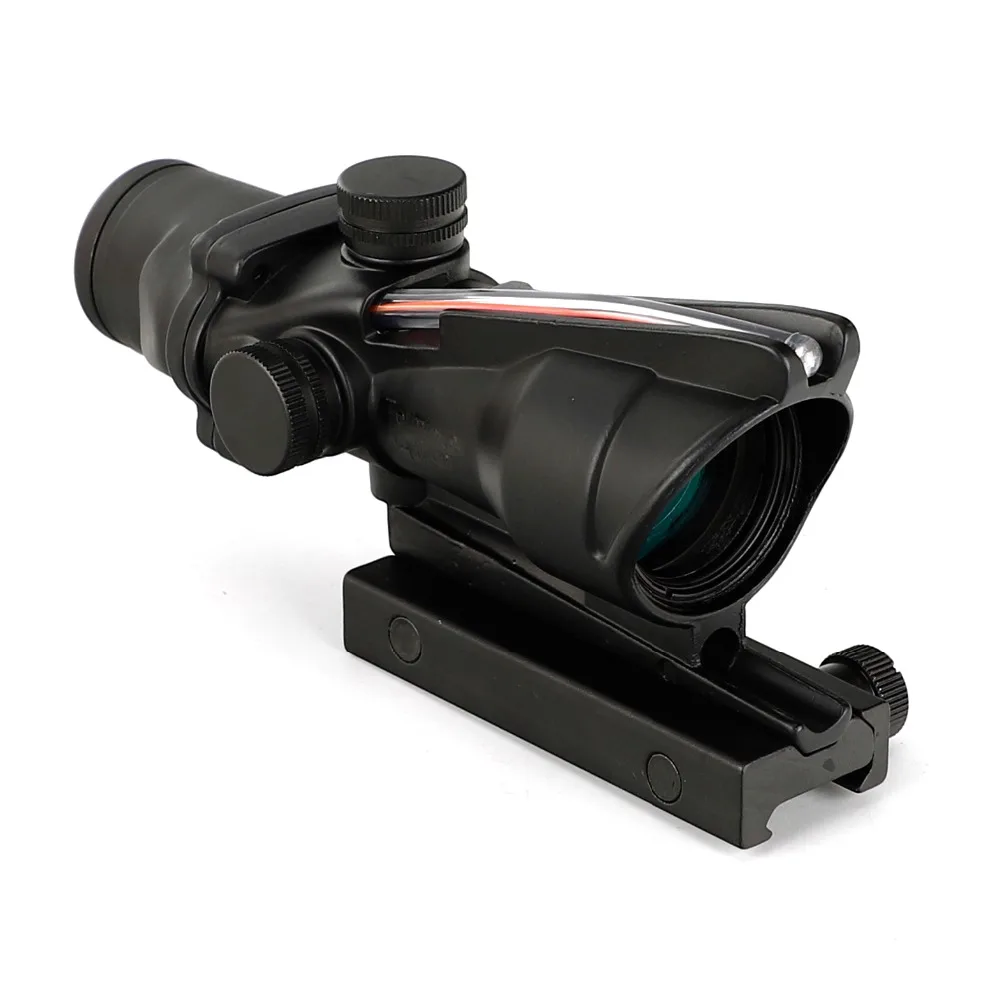 Ohhunt 4x32 скопы охотничьи Тактические оптические прицелы красный шеврон стекло