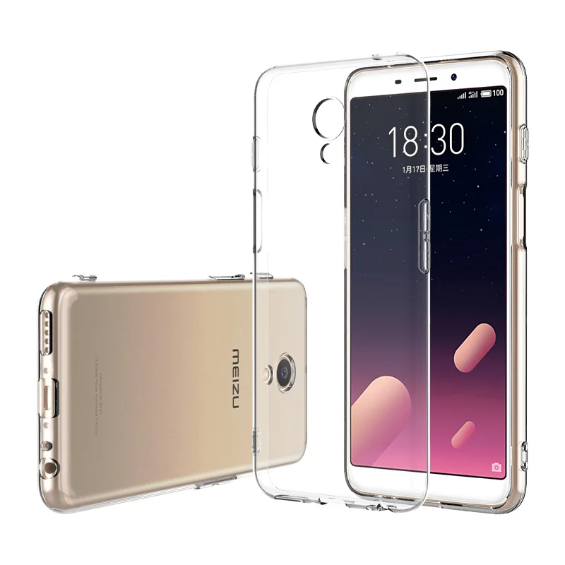Чехол для Meizu M6S тонкий мягкий чехол из ТПУ роскошный силиконовый meizu m 6 s