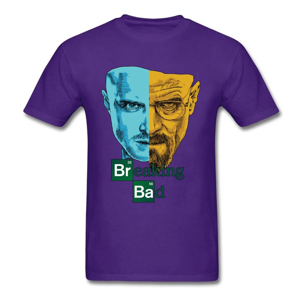 Мужская футболка с принтом Breaking Bad летняя хлопковая Футболка Walter White Jesse Pinkman