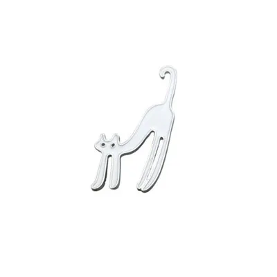 TYPE A 1 шт. мультяшная кошка брошь металлический значок значки на рюкзак значок декоративный костюм для сумок и одежды - Цвет: TYPE A