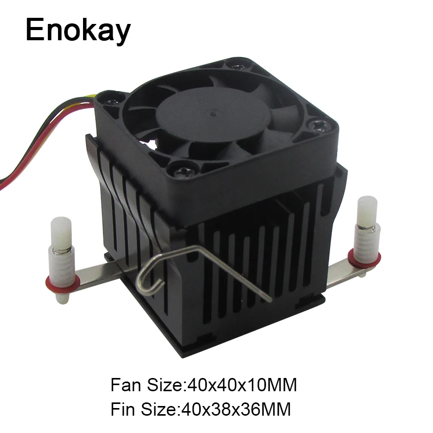 Охлаждающий вентилятор Enokay 40x40x10 мм 1 шт. радиатор для северного моста DIY кулер