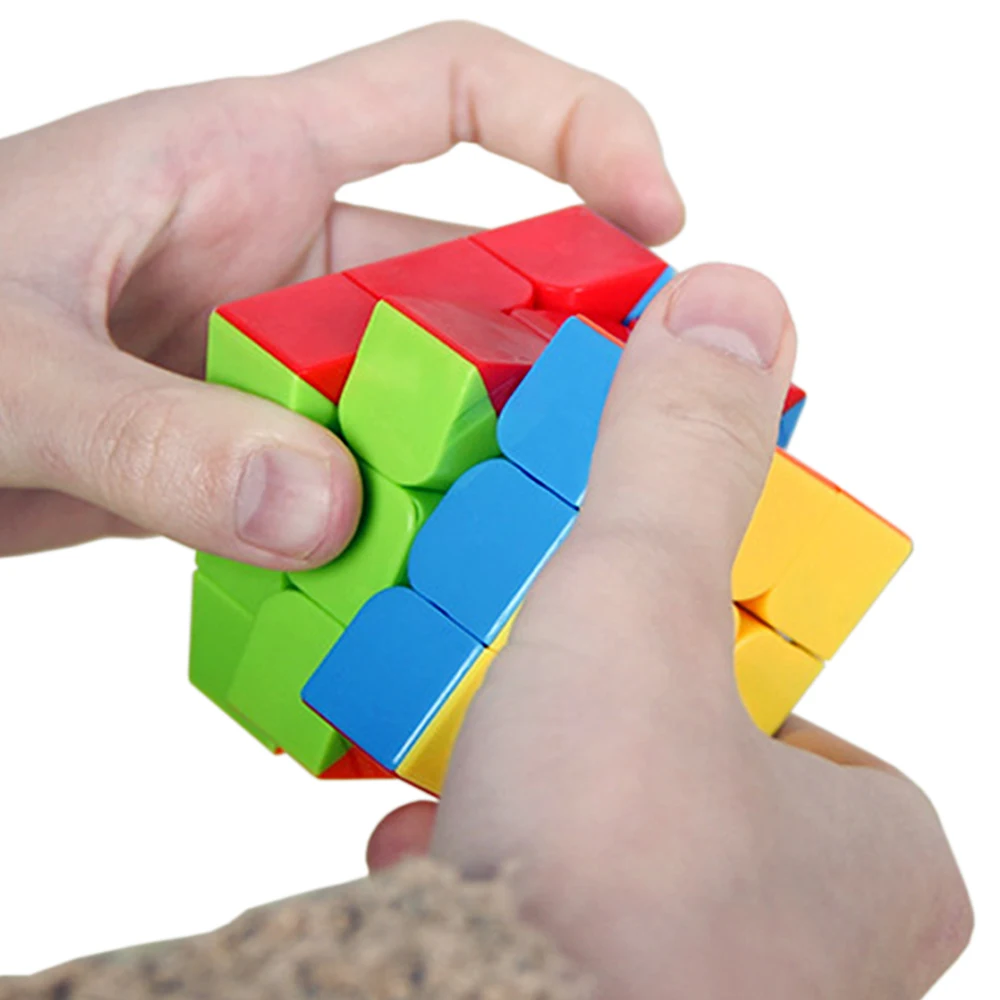 

Magic Cube 3*3*3 on 3x3x3 Puzzle Cubo Megico Speed Cube Three Layers Colorful Game Cube for Kids Professional Cube