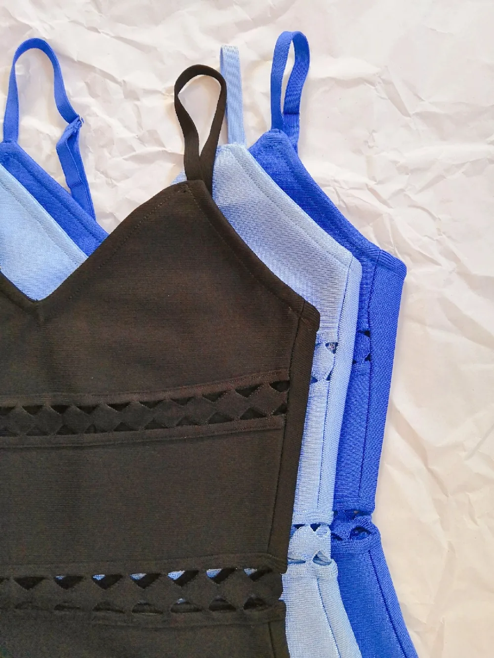 Женское платье без рукавов с v-образным вырезом Бандажное оборками вечерние