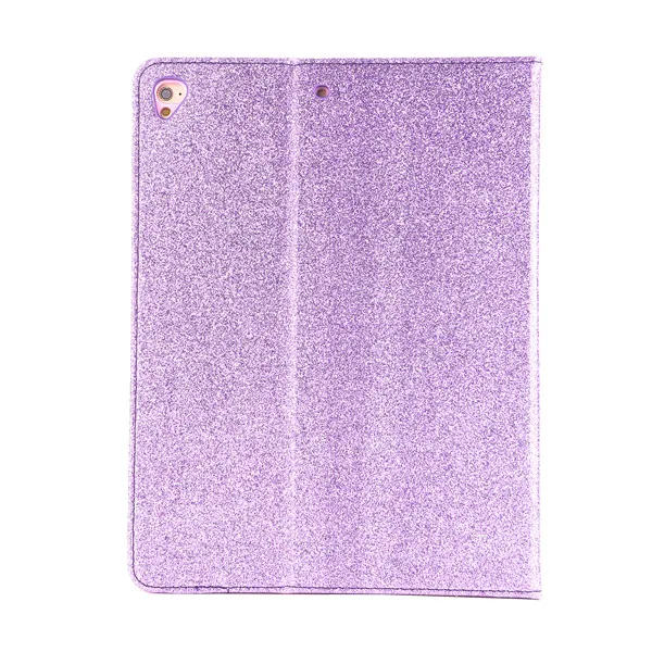 Для iPad Pro 9,7 A1673 A1674 A1675 чехол с держателем карандаша мерцающий из искусственной кожи защитный силиконовый мягкий чехол на заднюю панель умный чехол