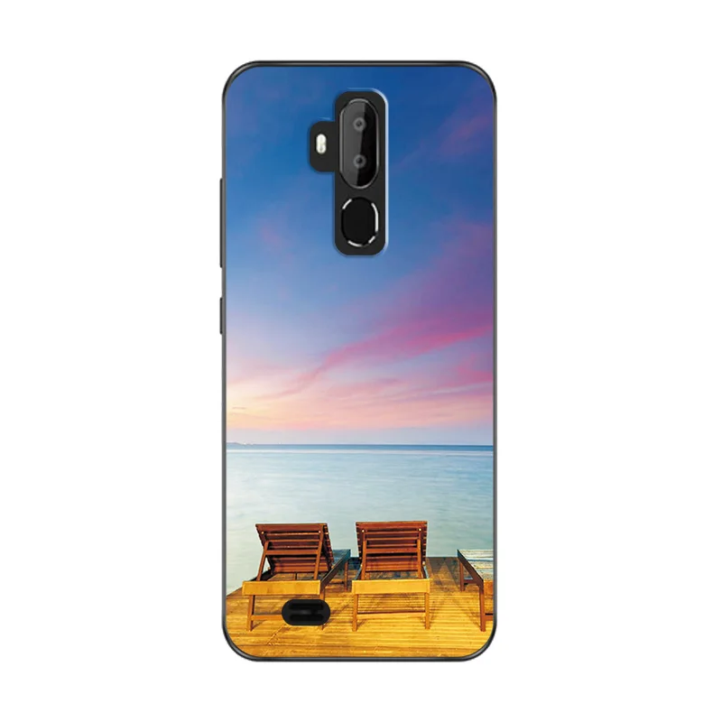 Милый модный чехол для телефона Oukitel C 8 Love Heart, силиконовая задняя крышка для Oukitel C12 Pro, чехол-бампер Oukitel C8 - Цвет: W86