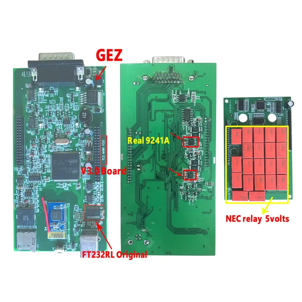 20 штук с Bluetooth черных Авто tcs cdp pro plus для зеленой печатной платы 3 0 Версия 15R3