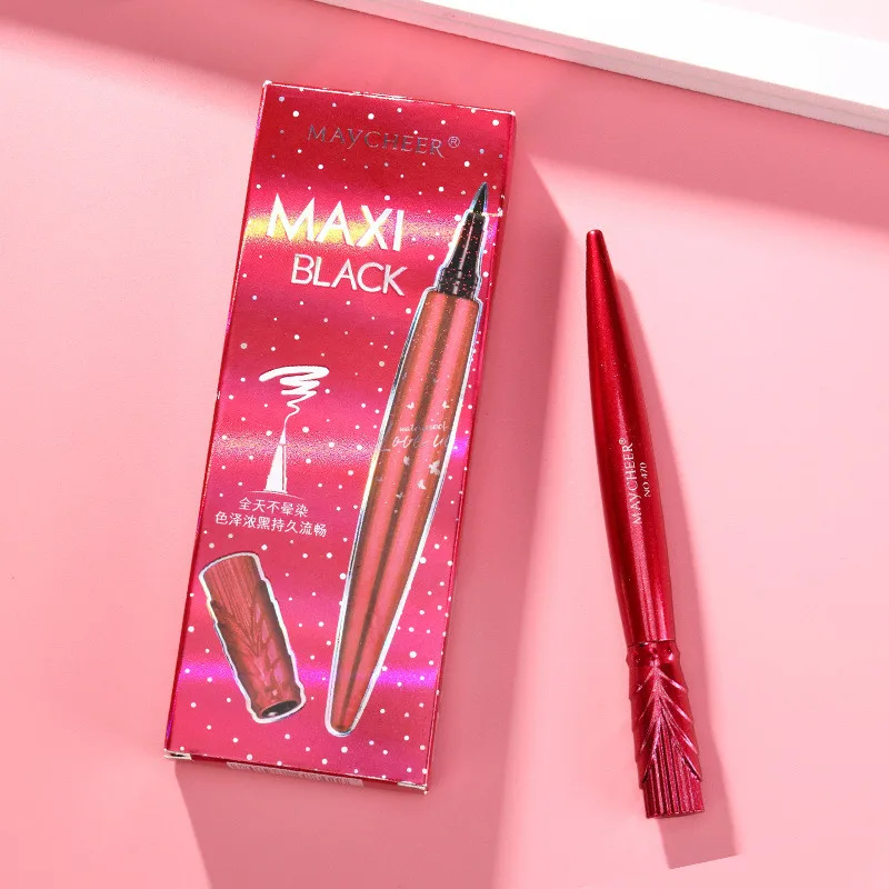 Красота черная Водонепроницаемая подводка для глаз ручка PencilLady Косметика Макияж