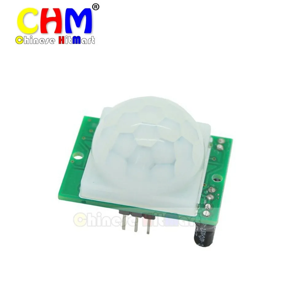 PIR сенсор человеческого тела обнаружения модуль пироэлектрический HC-SR501 для Arduino
