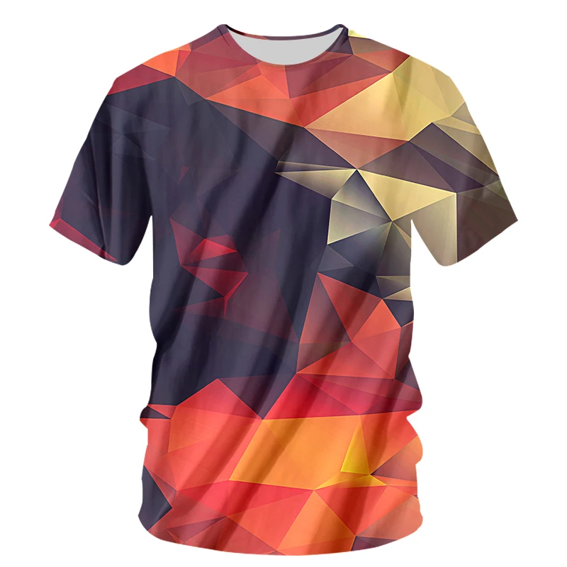 CJLM классная модная футболка смешные мужские футболки с геометрическим рисунком