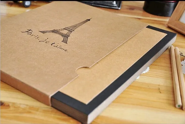 Новое поступление Бесплатная доставка башня Париж Diy Бумага липкий тип