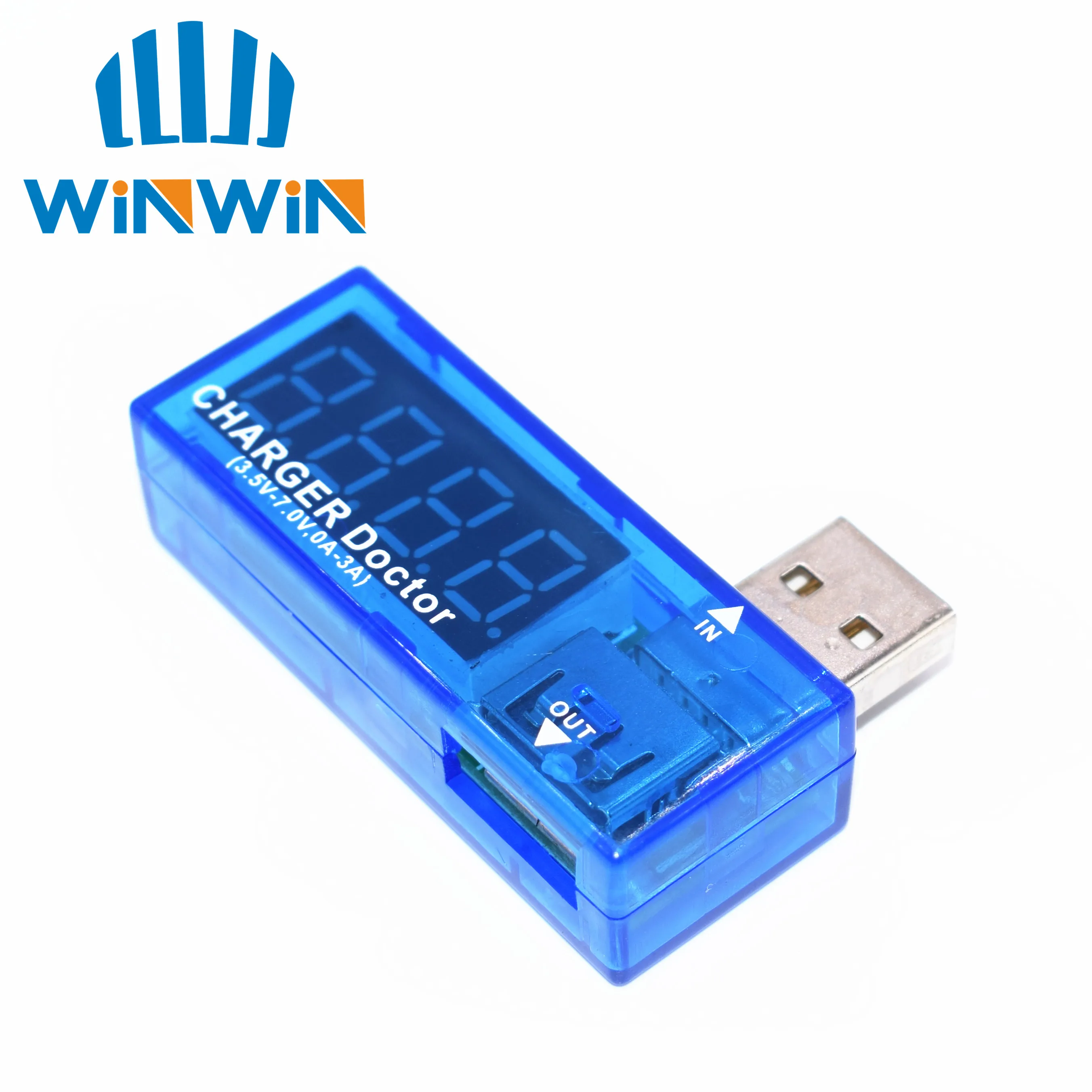 Цифровой мини-тестер B73 измеритель мощности и напряжения с USB портативный