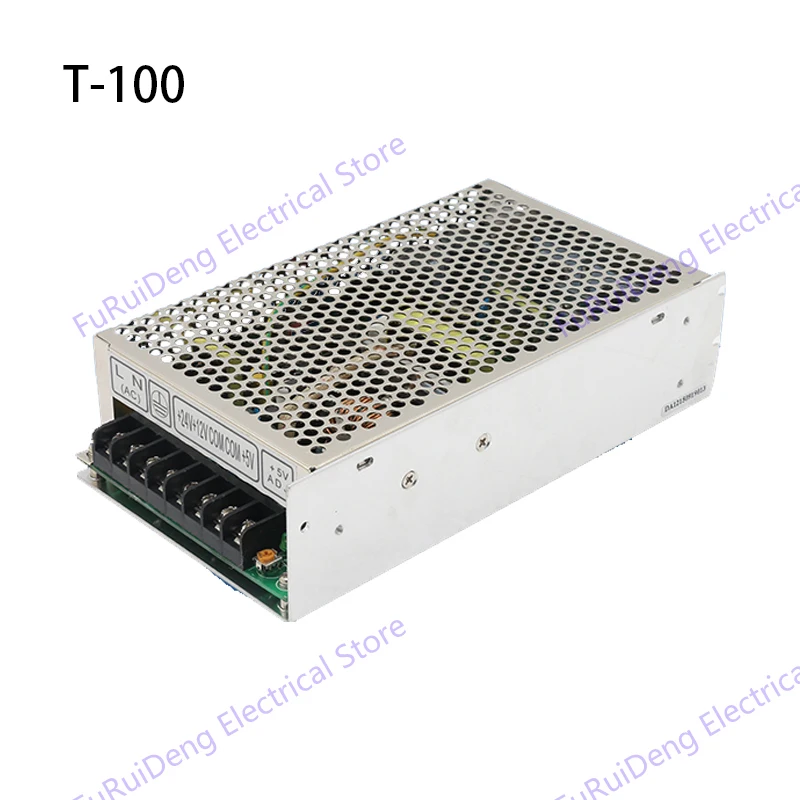 Тройной блок питания тройной выход DC5V, 12 V, 15 V, 24 V,-5 V,-12 V,-15 V T-30, T-50, T-60, T-100 30 W, 50 W, импульсный источник питания 60 Вт, 100 Вт
