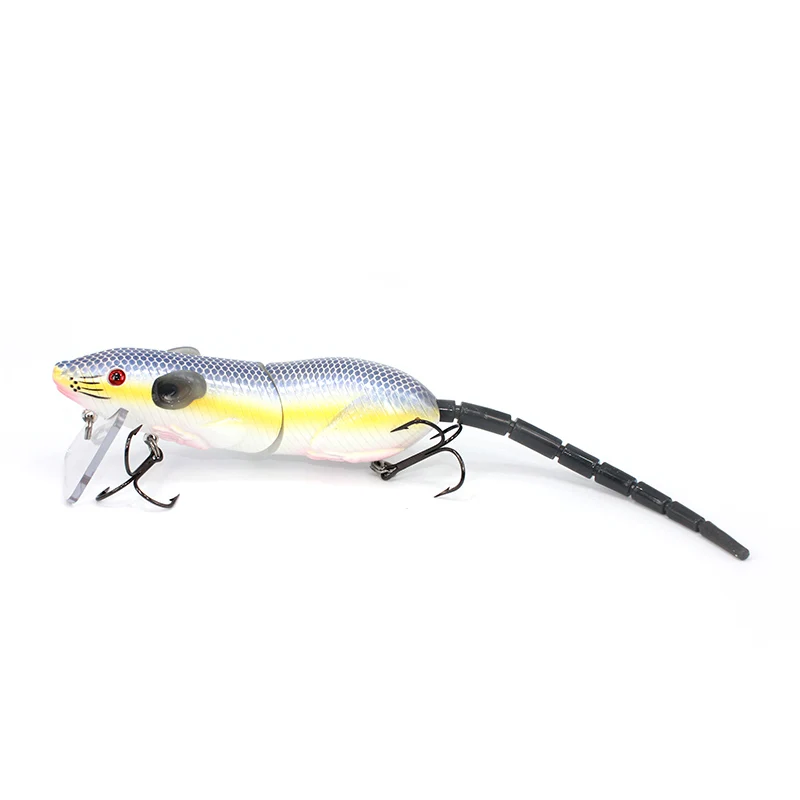 1 шт. приманка для рыбалки Реалистичная мышка Crankbait Vivid 3D Eyes плавания 13 см 60 г