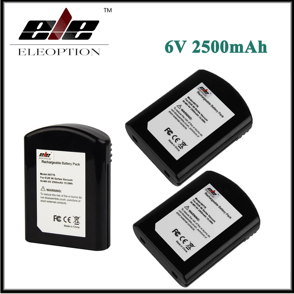 

3x Replacement Battery For Eureka 60776 39150 for Eureka 96 Series 96DZ 96JZ 96A 68112 6V Ni-MH