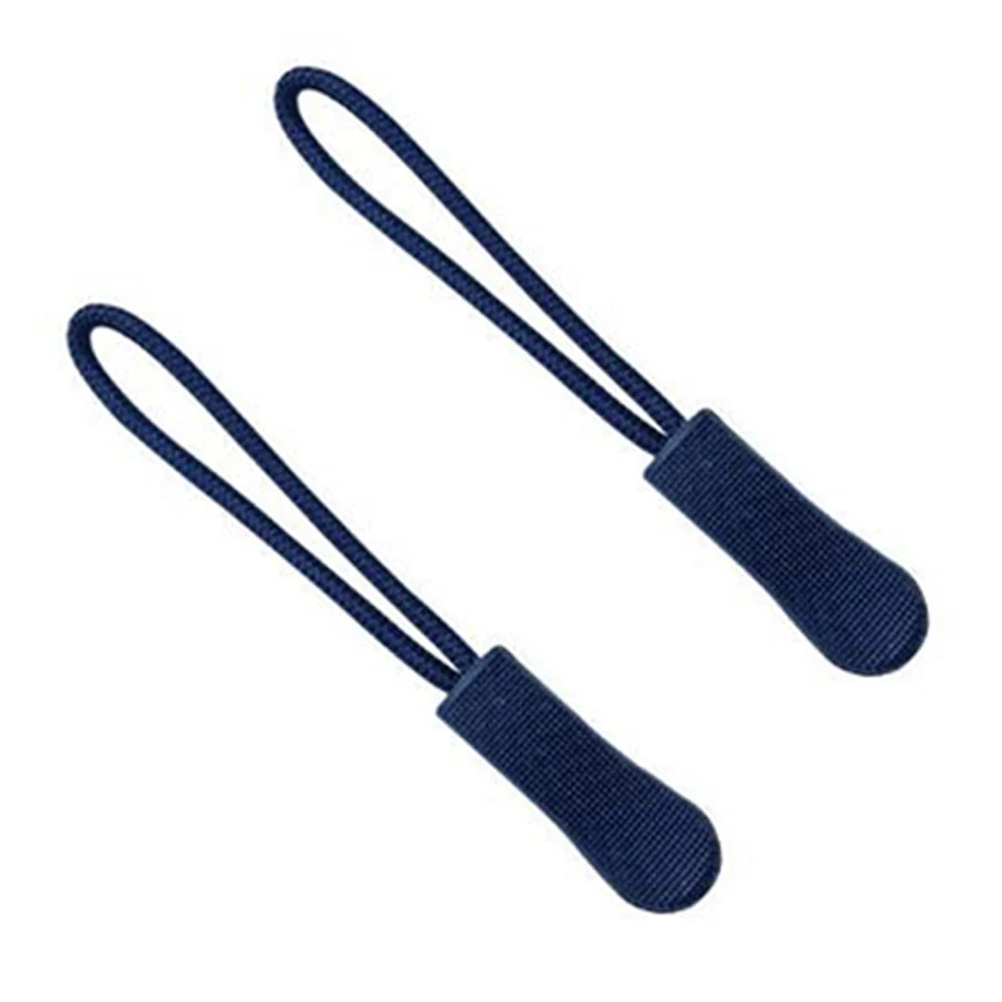 100 шт. ярлыки для молнии из ПВХ|zip cord|zipper pull cordzipper |