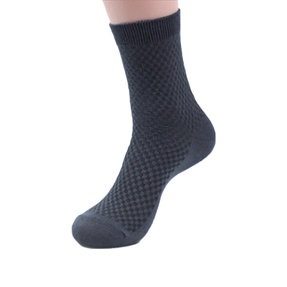 

Men Socks Bamboo Fiber Socks Casual Business Bamboos Fiber Antibacterial Deodorant Breathable Crew Men 2018 New Hot Sale Socks