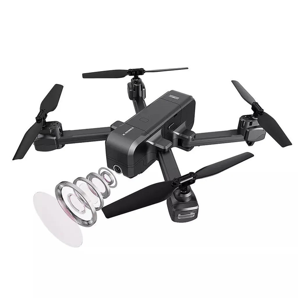 MJX X103W 5G WIFI FPV GPS складной Радиоуправляемый Дрон с 2K HD камерой режим следования за