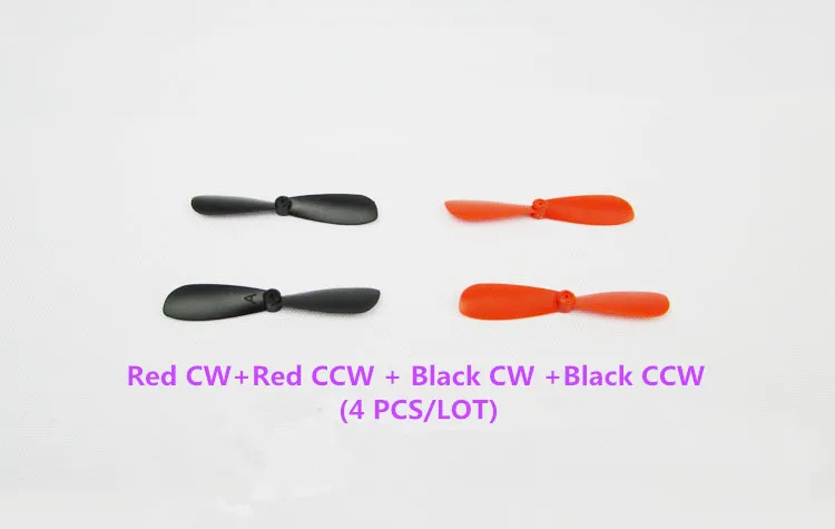 4pcs/lot K408 Mini 45mm CW/CCW Red Black Helicopter Propellers DIY Plastic Model RC Airplane Toys Motor Free Shipping Russia |