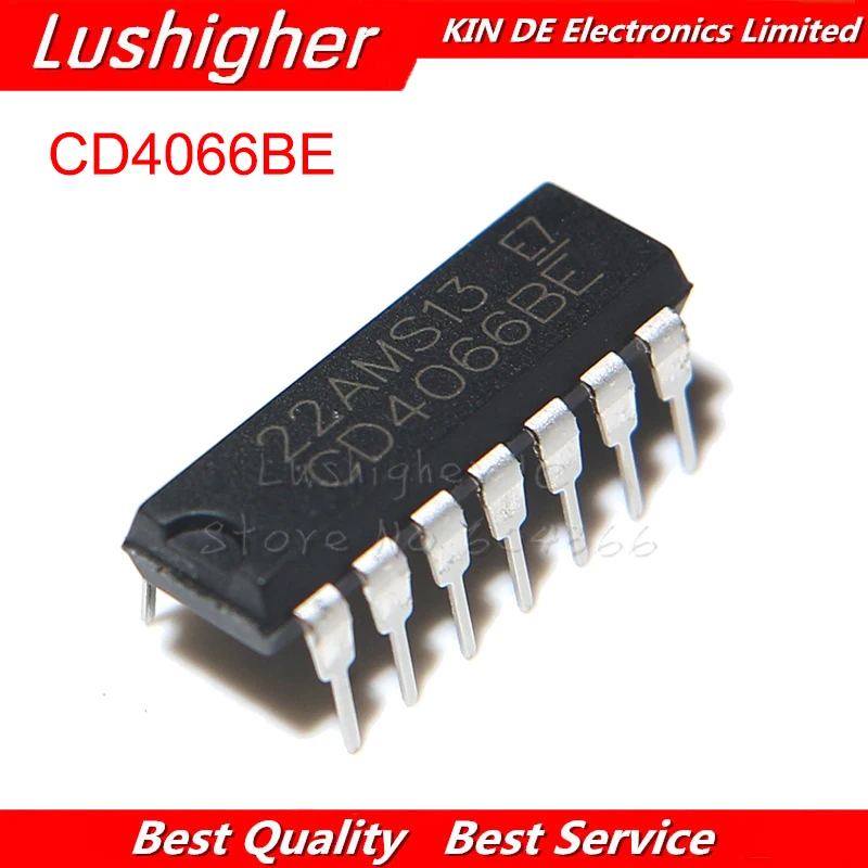 100 шт. CD4066BE DIP CD4066 DIP14 новый оригинальный | Электронные компоненты и принадлежности