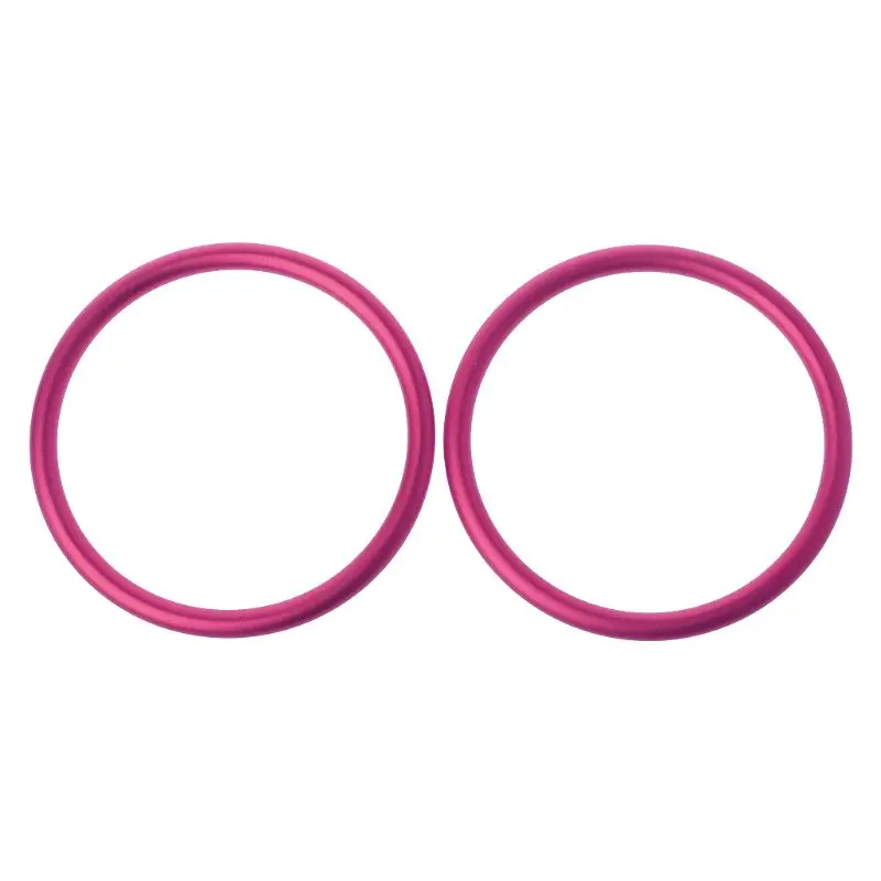Hot Pink Новые 2 шт./компл. Детские переноски алюминиевые Детские слинг кольца для переноски и Стропы высокого качества детские аксессуары для переноски - Цвет: Hot Pink