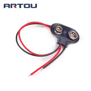 10 шт., зажим для аккумулятора 9 в