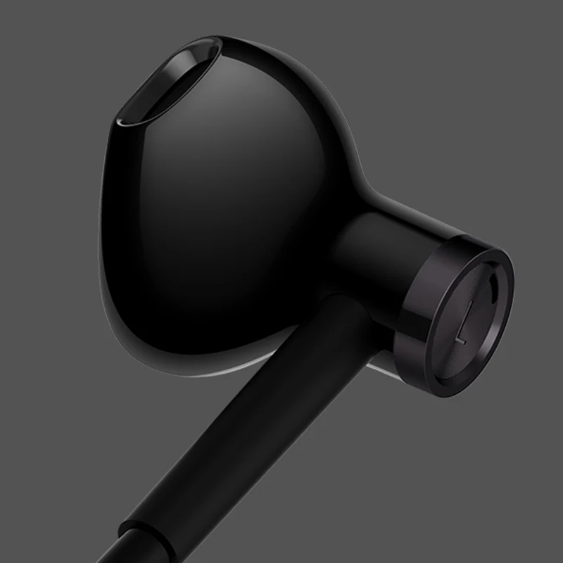 Xiaomi Половинные Наушники Type C MEMS Микрофон Проводное Управление Двойной Драйвер