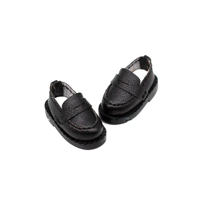 OB11 обувь школьная форма обувь доступна для OB11 cu-poche Middie Blyth 1/12 BJD кукла аксессуары кукольная обувь - Цвет: Черный