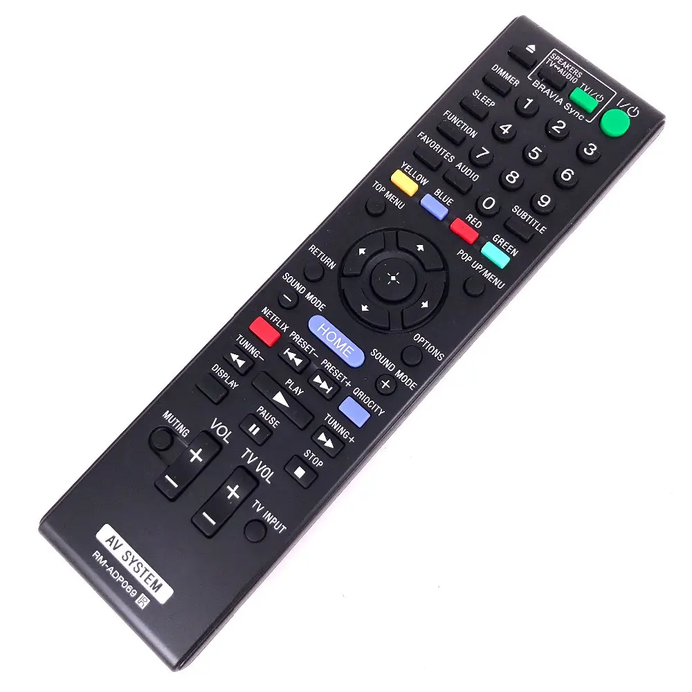 Новая замена RM-ADP069 для Sony AV Системы дистанционного Управление HBD-E580 BDV-N790W BDV-N890W