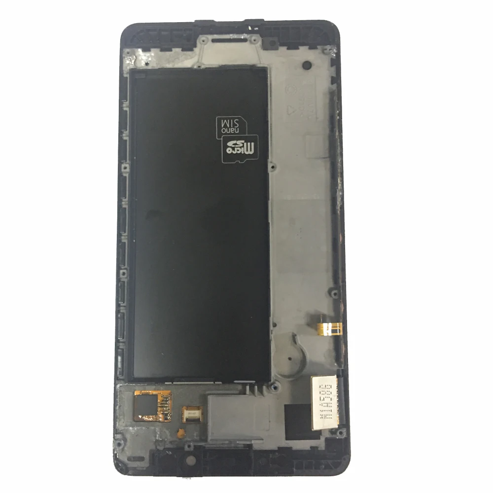 Новый ЖК-дисплей сенсорный экран дигитайзер сборка LCDs с рамкой для Microsoft Nokia Lumia 950