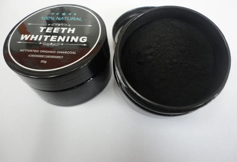 2 шт./лот Натуральный Порошок для отбеливания зубов дымовая пудра кофе чая